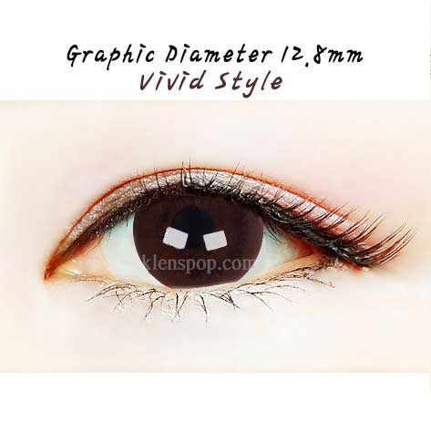 Close-up-Image-of-eye-Acuvue-Define-Vivid-Style-Choco-Biweekly