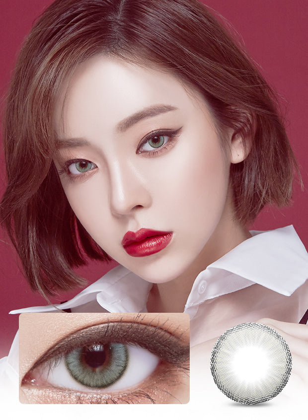 Wonder Eye Circle Grey (2pcs) Monthly ( Buy 1 Get 1 Free) Colored Contacts