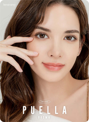 Puella Brown (2pcs) Monthly ( Buy 1 Get 1 Free ) Colored Contacts