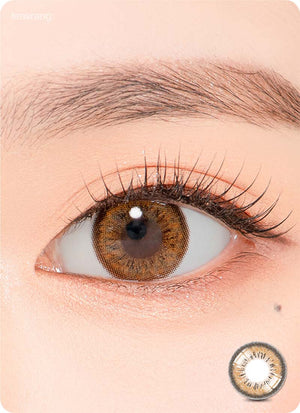 Spell Brown (2pcs) Monthly ( Buy 1 Get 1 Free ) (Silicone Hydrogel) Colored Contacts