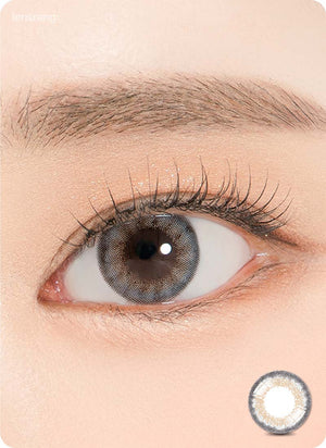 Stunning Grey (2pcs) Monthly ( Buy 1 Get 1 Free ) (Silicone Hydrogel) Colored Contacts