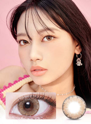 Wonder Eye Brown (10pcs) Daily Colored Contacts