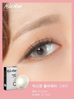 ANN Mix Ann Holiday Gray (2pcs) ( Buy 1 Get 1 Free ) 1Monthly G.DIA 12.7mm $15 JUICYLENS
