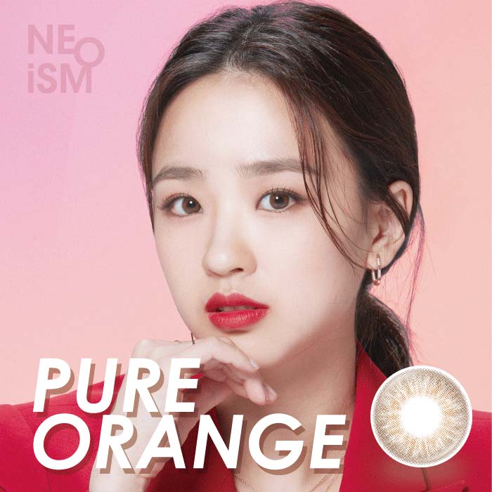 Neo Ism Pure Orange (50pcs) (Mpc lens) 1Day G.DIA 13.0mm