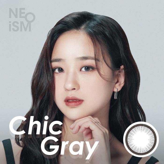 Neo Ism Chic Gray (50pcs) (Mpc lens) 1Day G.DIA 13.2mm