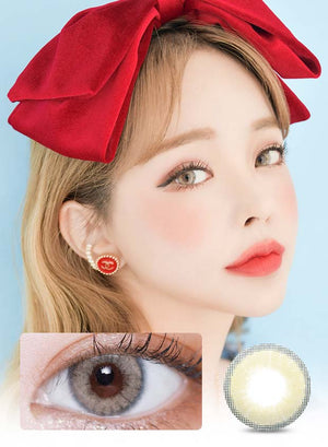 Silhouette Cream Beige Hazel (2pcs) Monthly (Buy 1 Get 1 Free) Colored Contacts